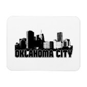 Oklahoma City Skyline Magneet (Horizontaal)
