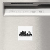 Oklahoma City Skyline Magneet (Insitu (Vaatwasser))
