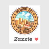 Oklahoma City Sticker (Vel)