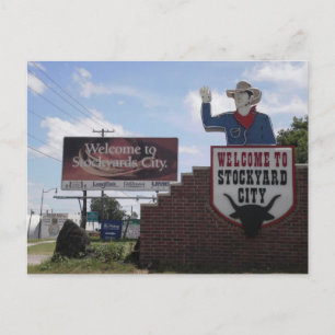 Oklahoma City Stockyards Briefkaart