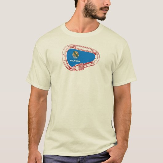 Oklahoma Climate Carabiner T-shirt (Voorkant)