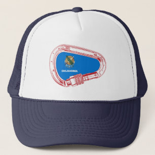 Oklahoma Climate Carabiner Trucker Pet