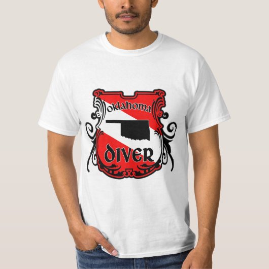 Oklahoma Diver T-shirt (Voorkant)