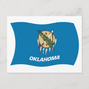 Oklahoma Flag Briefkaart
