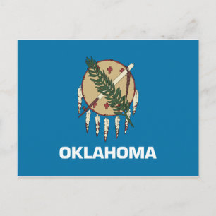 Oklahoma Flag Briefkaart