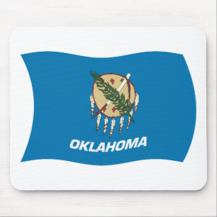 Oklahoma Flag Mousepad Muismat