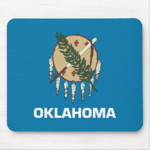 Oklahoma Flag Mousepad Muismat