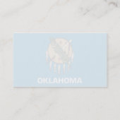 Oklahoma Flag Visitekaartje (Achterkant)