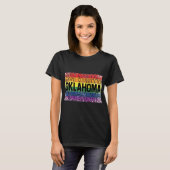 Oklahoma Gay Pride T-shirt (Voorkant volledig)