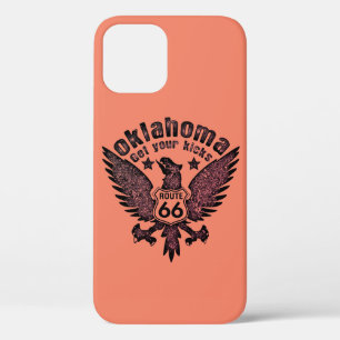 Oklahoma Get Your Kicks iPhone 12 Hoesje