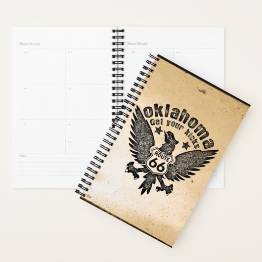 Oklahoma Get Your Kicks Planner (Display)