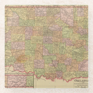 Oklahoma Glazen Onderzetter