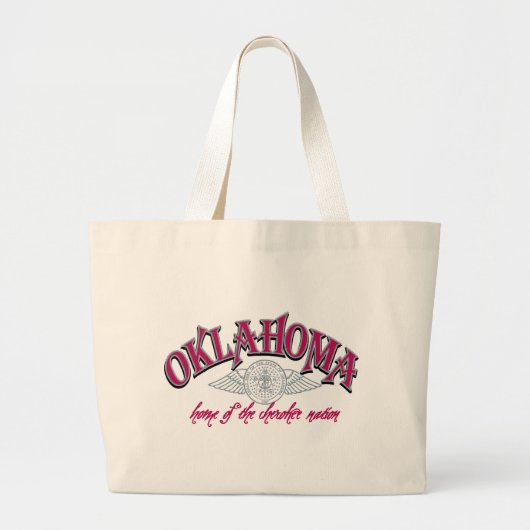 Oklahoma Grote Tote Bag (Voorkant)
