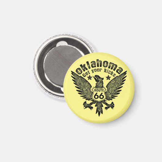 Oklahoma haal je icks magneet (Voorkant / Achterkant)