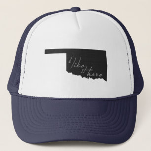 Oklahoma, ik vind het leuk hier staat Silhouette B Trucker Pet