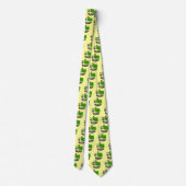 Oklahoma kaart overzicht, zegel en Afbeelding teks Stropdas (Achterkant)