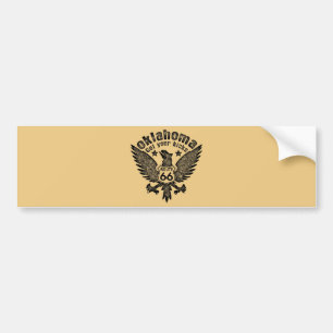 Oklahoma krijgt je icks route 66 bumpersticker