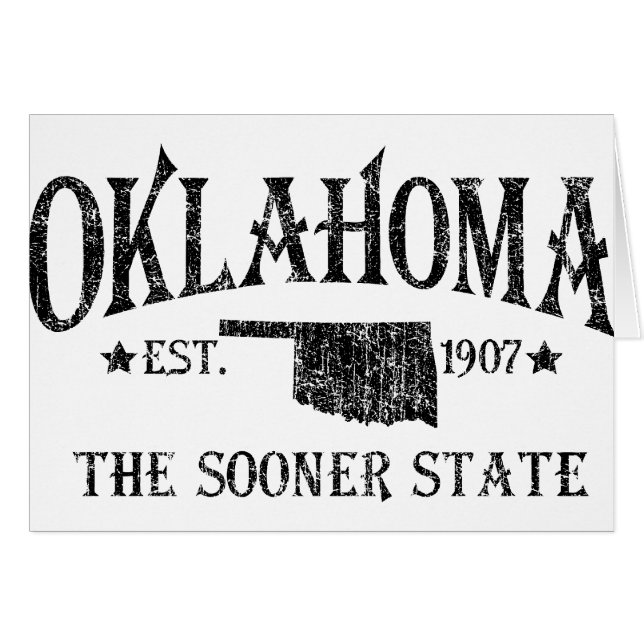 Oklahoma - L'État le plus tôt (Devant horizontal)
