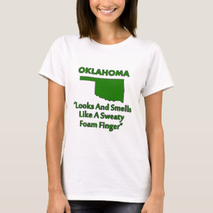 Oklahoma - Lijkt en ruikt als een schuimvinger T-shirt