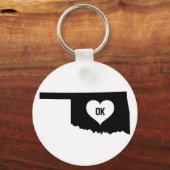 Oklahoma Love Sleutelhanger (Voorkant)