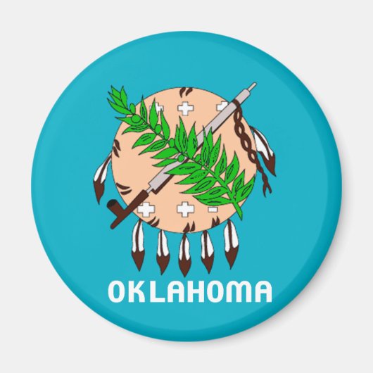 Oklahoma Magnet Magneet (Voorkant)
