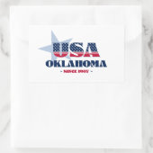 Oklahoma Mijn thuisstaat Sticker (Tas)