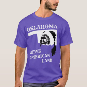 Oklahoma Native Amerikaans Land T-shirt