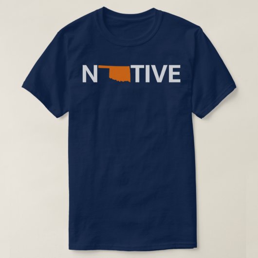 Oklahoma Native T-shirt (Design voorkant)