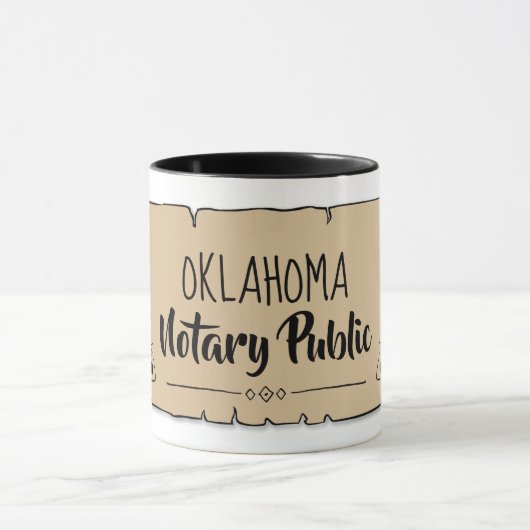 Oklahoma Notional Public Scroll Feather Quill Mok (Midden)