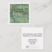 oklahoma Nous avons déplacé une nouvelle carte d'a (Devant / Derrière)