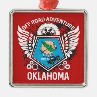Oklahoma Off Road Adventure 4x4 Trails Mudding Metalen Ornament
