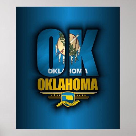 Oklahoma (OK) Poster (Voorkant)