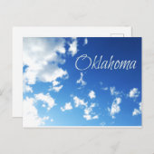 Oklahoma Post Kaart Blue Skies 2 (Voorkant / Achterkant)
