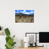 Oklahoma Prairie Print (Thuiskantoor)