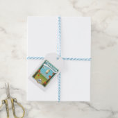 Oklahoma Reisposter Cadeaulabel (Met Touw)
