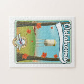 Oklahoma Reisposter Legpuzzel (Horizontaal)