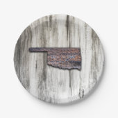 Oklahoma Rivets Papieren Bordje (Voorkant)