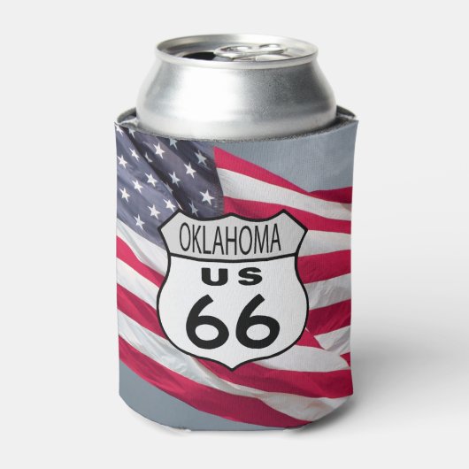 Oklahoma Route 66 Blikjeskoeler (Blikje Voorkant)
