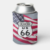 Oklahoma Route 66 Blikjeskoeler (Blikje Achterkant)