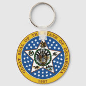 Oklahoma Seal Sleutelhanger (Voorkant)