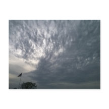 OKlahoma Sky met vlag