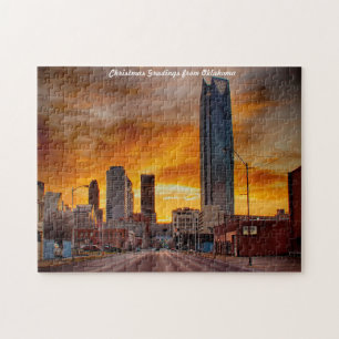 Oklahoma Skyline. Legpuzzel