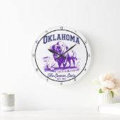 Oklahoma Sooner State Bison Grote Klok (Huis)