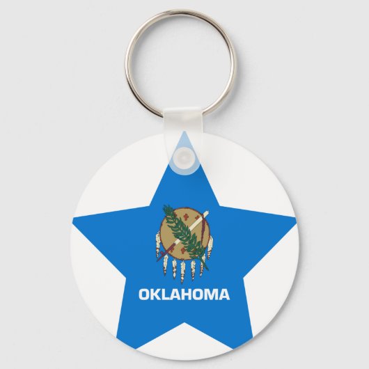 Oklahoma Star Sleutelhanger (Voorkant)