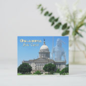 Oklahoma State Capitol, Oklahoma City Briefkaart (Staand voorkant)