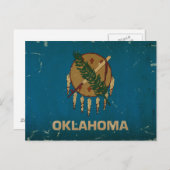 Oklahoma State Flag .png Briefkaart (Voorkant / Achterkant)
