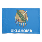 Oklahoma State Flag Print Patriot Kussensloop (Voorkant)