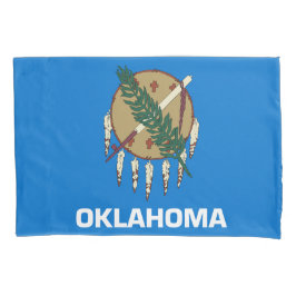 Oklahoma State Flag Print Patriot Kussensloop