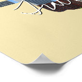 Oklahoma State Photo insert and town name Poster (Hoek)