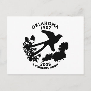 Oklahoma State Quarter Briefkaart